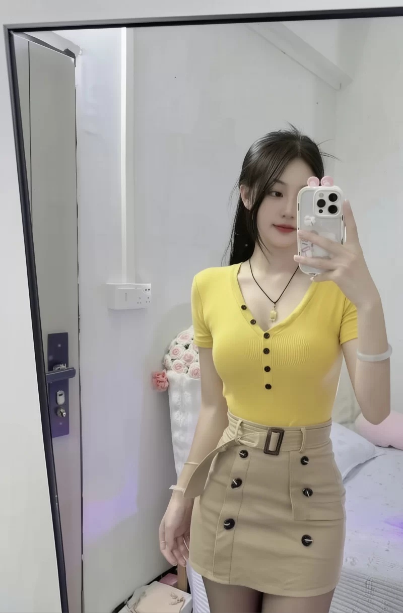 肤白貌美大长腿