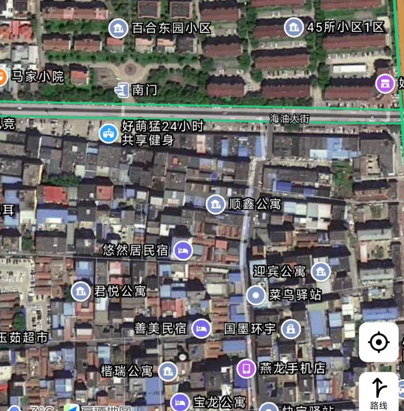 燕郊海油大街附近