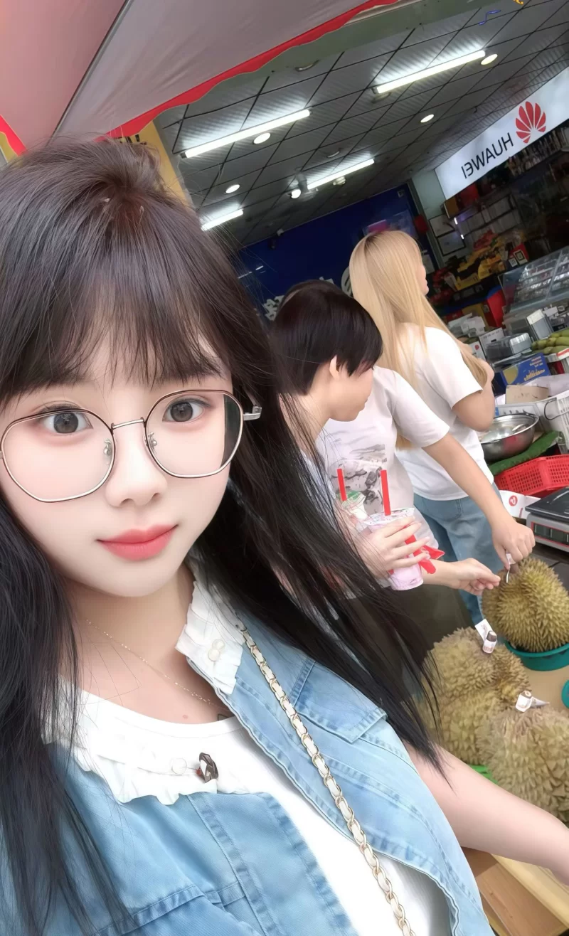 深圳眼镜小姐姐