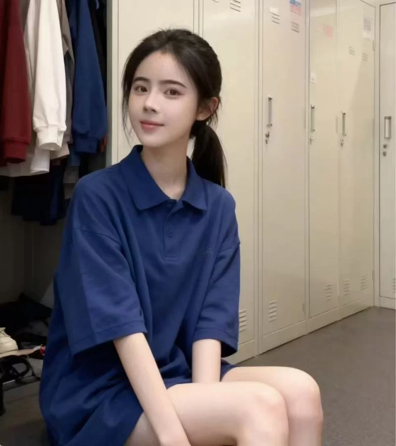 酷似奶茶妹妹的学生妹